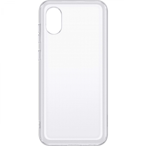 Чехол Samsung Soft Clear Cover A03 Core прозрачный (EF-QA032)