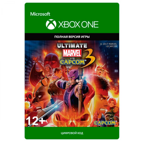 Цифровая версия игры Xbox Ultimate Marvel vs Capcom 3