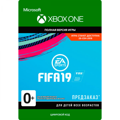 Цифровая версия игры Xbox EA FIFA 19 pre-order/launch