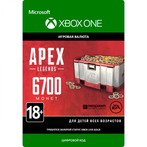 Игровая валюта Xbox EA APEX Legends: 6700 Coins