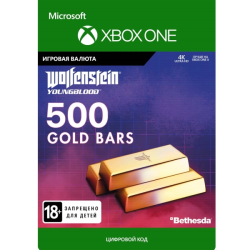 Игровая валюта Xbox Wolfenstein: Youngblood: 500 Gold Bars