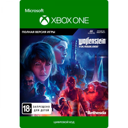 Цифровая версия игры Xbox Bethesda Wolfenstein: Youngblood