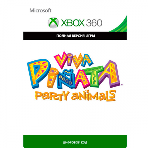 Цифровая версия игры Xbox Microsoft Viva Pinata Party Animals