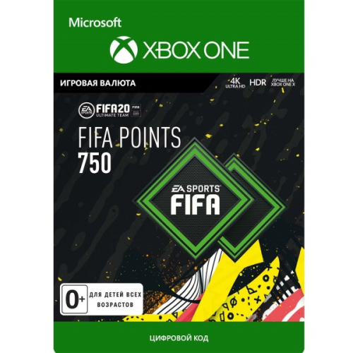 Игровая валюта Xbox EA FIFA 20 Ultimate Team 750 POINTS