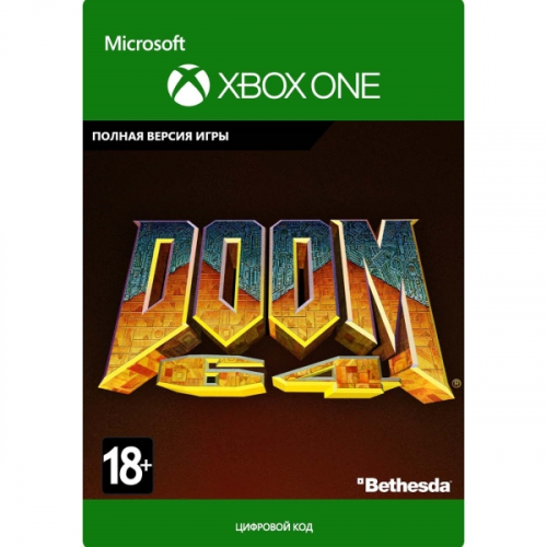 Цифровая версия игры Xbox Bethesda DOOM 64