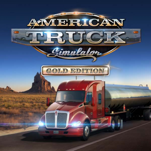 Цифровая версия игры PC IMGN.PRO American Truck Simulator Gold Edition