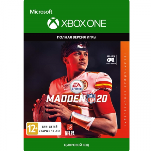 Цифровая версия игры PC Xbox Madden NFL 20: "Суперзвезда"