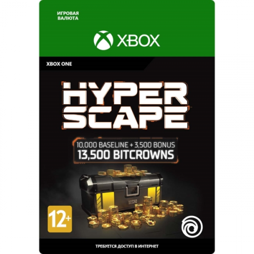 Игровая валюта Xbox Ubisoft Hyper Scape Virtual Currency:13500 Bitcrowns Pack