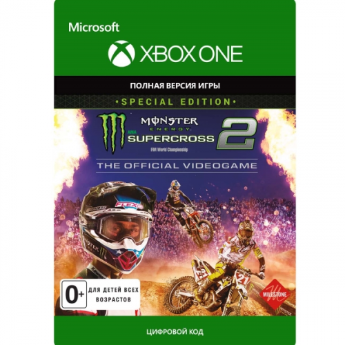 Цифровая версия игры Xbox Monster Energy Supercross 2: Special Edition
