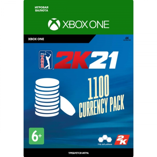 Игровая валюта Xbox Take2 PGA Tour 2K21: 1100 Currency Pack