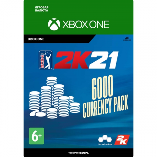 Игровая валюта Xbox Take2 PGA Tour 2K21: 6000 Currency Pack