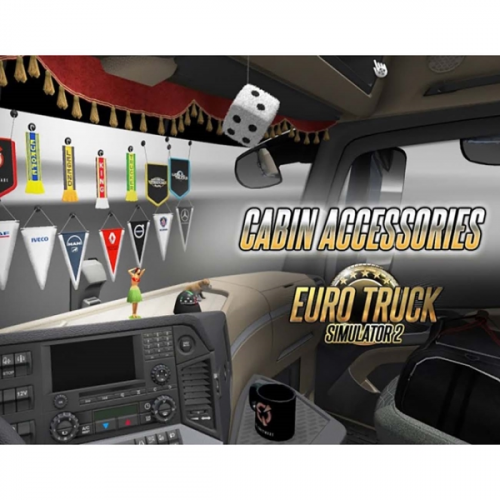 Дополнения для игр PC IMGN.PRO Euro Truck Simulator 2 Cabin Accessories