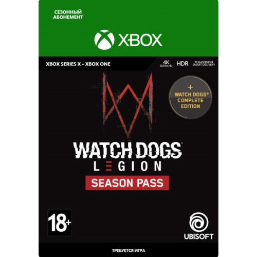 Дополнение для игр Xbox Series X and Xbox One Ubisoft Watch Dogs Legion Season Pass