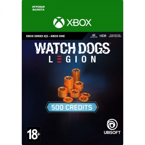 Игровая валюта Xbox Ubisoft Watch Dogs Legion 500 WD Credits