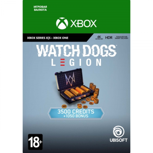 Игровая валюта Xbox Ubisoft Watch Dogs: Legion Credits Pack (4,550 Credits)