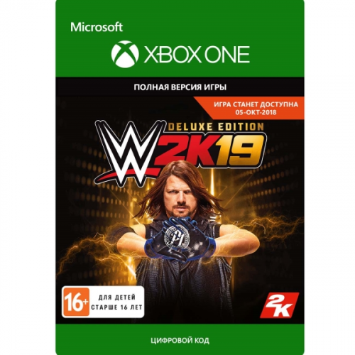Цифровая версия игры Xbox WWE 2K19: Digital Deluxe