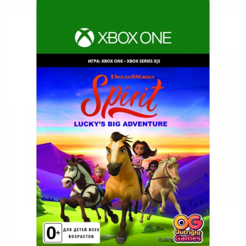 Цифровая версия игры Xbox Outright Games DreamWorks Spirit Lucky's Big Adventure