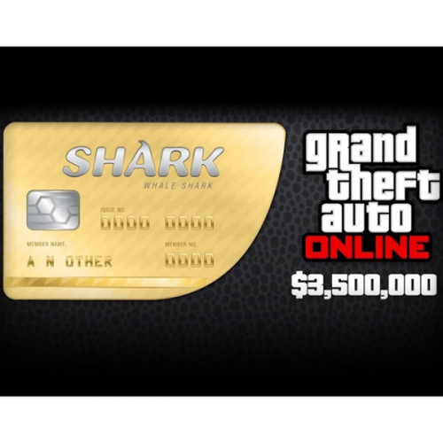 Игровая валюта PC 2K Grand Theft Auto Online: Whale Shark Cash Card