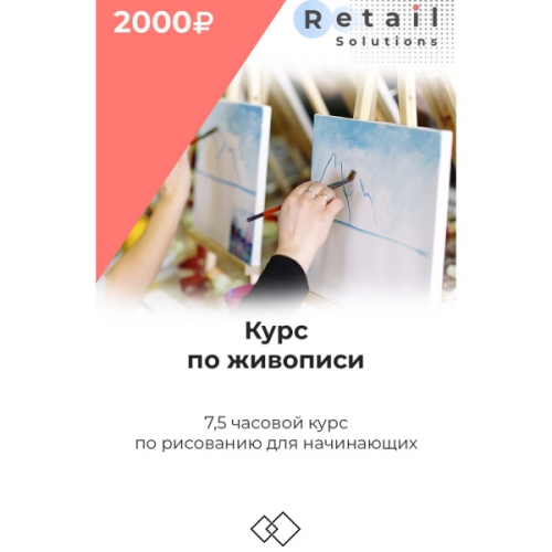 Цифровой пакет Видеокурсы Retail Solutions Курс по живописи