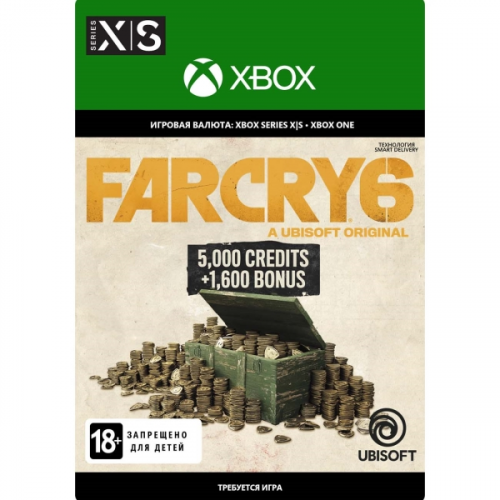 Игровая валюта Xbox Ubisoft Far Cry 6 Virt Curr X-Large Pack (6,600 Credits)