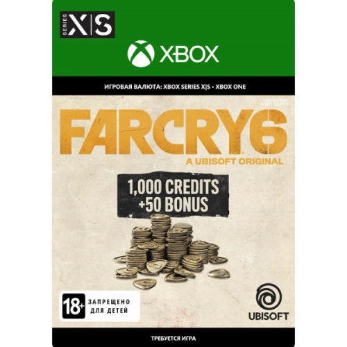Игровая валюта Xbox Ubisoft Far Cry 6 Virt Curr Small Pack (1,050 Credits)