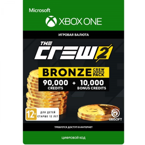 Игровая валюта Xbox The Crew 2: Bronze Crew Credit Pack (Xbox One)