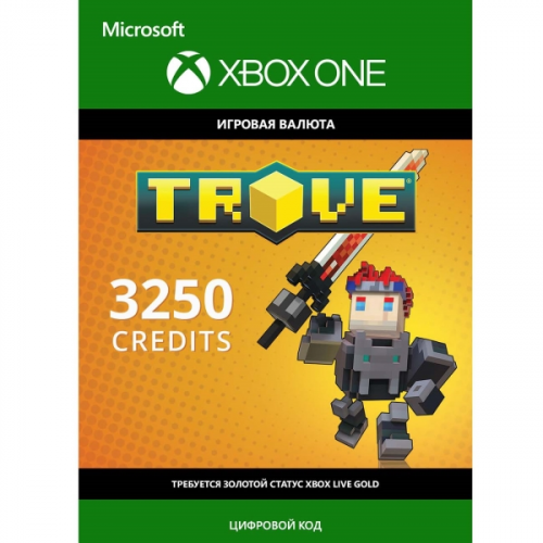 Игровая валюта Xbox Trove: 3250 Credits (Xbox One)