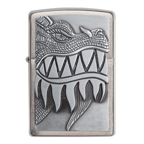 Зажигалка ZIPPO Classic с покрытием Brushed Chrome