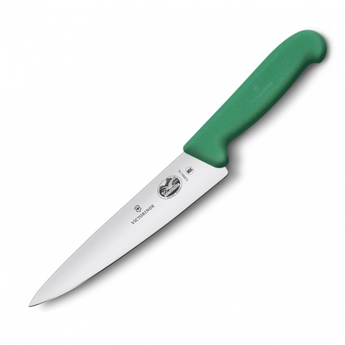 Кухонный нож Victorinox, сталь X50CrMoV15, рукоять полипропилен, зеленый