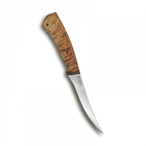 Нож Fish-ka, АиР, карельская береза, 95х18