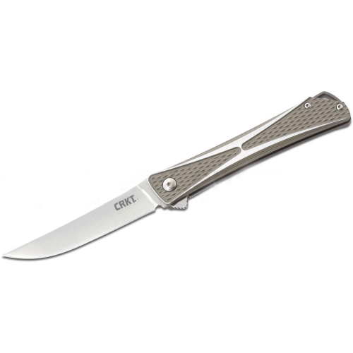 Складной нож CRKT Crossbones, сталь AUS-8, рукоять Two-Tone Aluminum