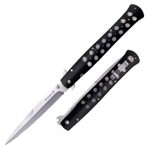 Нож складной Cold Steel Ti-Lite 6", сталь AUS-8A, рукоять zytel, black