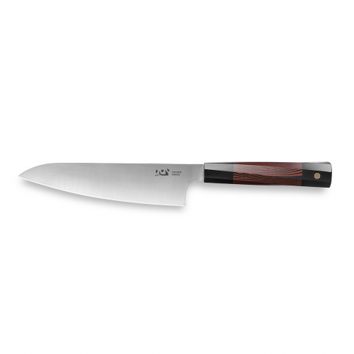 Нож кухонный Xin Cutlery Utility knife XC104 175мм, сталь 304Cu, рукоять G10, красный/черный Bestech Knives