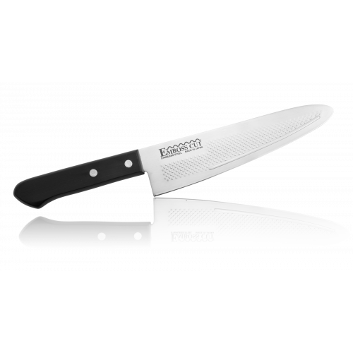 Нож Поварской Tojiro Rasp Series, FC-14, сталь Mo-V, чёрный
