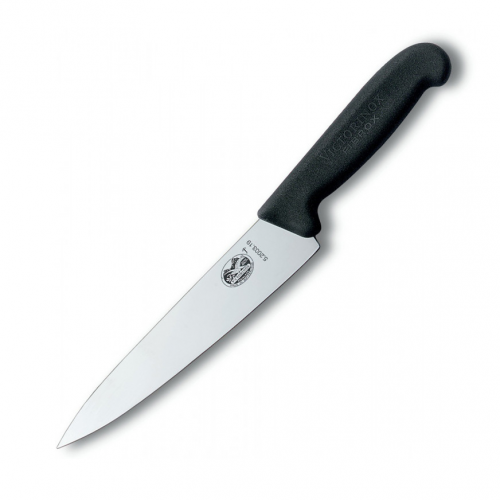 Кухонный нож Victorinox, сталь X55CrMoV14, рукоять полипропилен, черный