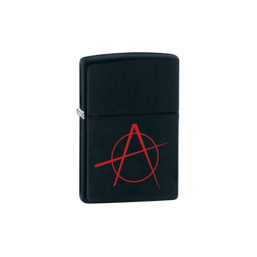 Зажигалка ZIPPO Classic А с покрытием Black Matte, латунь/сталь, чёрная, матовая, 36x12x56 мм