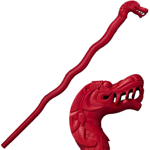 Трость- Lucky Dragon Walking Stick Red Cold Steel