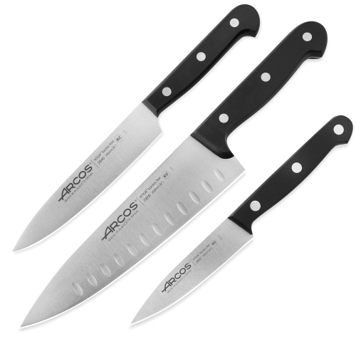 Набор кухонных ножей Universal Arcos, 3 шт
