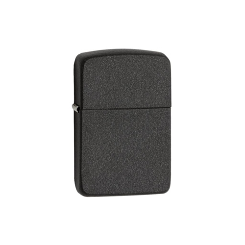 Зажигалка ZIPPO 1941 Replica, латунь с покрытием Black Crackle, черный, матовая, 36х12x56 мм