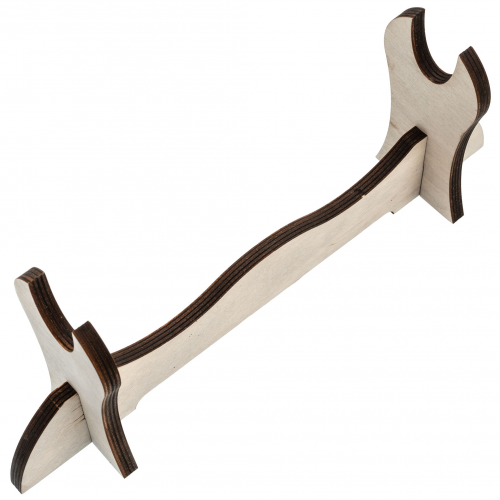 Подставка под катану, белая Woodle