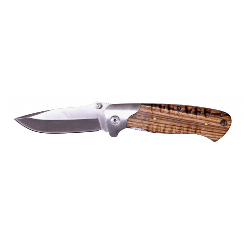 Нож складной Stinger SL413, сталь 420, дерево STINGER