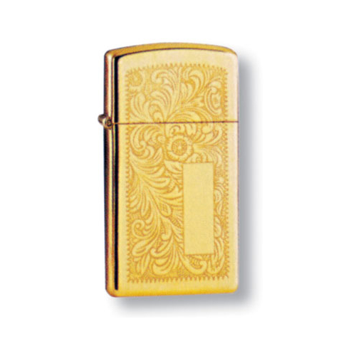 Зажигалка ZIPPO High Polish Brass, латунь, золотистый, глянцевая, 30х55х10 мм