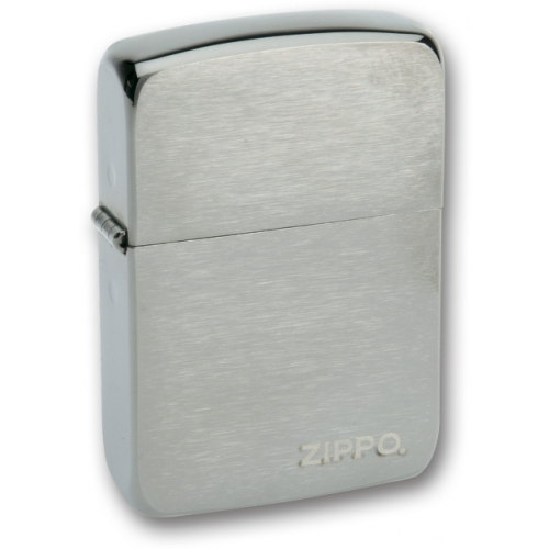 Зажигалка ZIPPO Black Ice, латунь с никеле-хромовым покрытием, мокрый асфальт, матовая, 36х56х12 мм