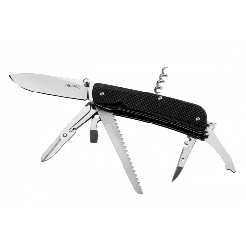 Нож складной Ruike LD42-B, черный