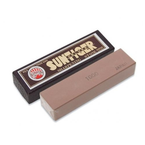 Камень точильный водный 100*25*15мм средний компактный #1000, Suntiger