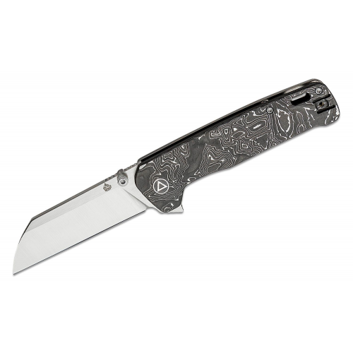 Складной нож QSP Penguin Plus QS130XL-D1, сталь CPM 20CV, рукоять карбон/титан