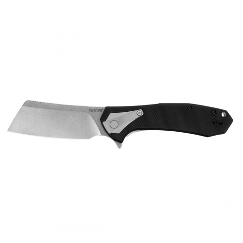Полуавтоматический складной нож Kershaw Bracket, сталь 8Cr13MoV, рукоять нержавеющая сталь KERSHAW