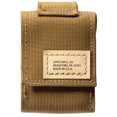 Чехол ZIPPO для зажигалки, нейлон, песочный