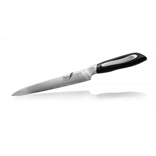 Нож Поварской Tojiro Flash, FF-CA210, сталь VG-10, чёрный, в картонной коробке