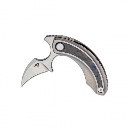 Складной нож Bestech Strelit, сталь M390, рукоять титан/мрамор Bestech Knives